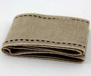 7347/53 льняная канва-лента 25 ct. 85 мм