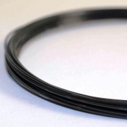 Проволока художественная алюминиевая 7701 круглая диаметр 1 мм цвет №12 черный