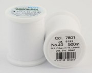 7801/9848 Frosted MATT екстра матові вишивальні нитки, 96% поліестер, 4% кераміка, 500 м