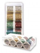 МАДЕЙРА Коробка ниток голографик Spectra - 8013