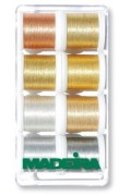 МАДЕЙРА, Коробка ниток металік Smooth - 8019