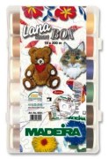 Коробка ниток Madeira Lana, шерсть - 8051