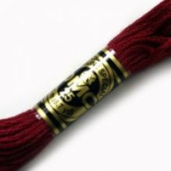 Мулине для вышивания DMC 816 Garnet