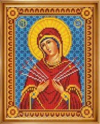 Набор для вышивания бисером Божия Матерь Семистрельная