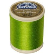 Нитки для машинної вишивки бавовна DMC 907