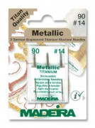 Иглы Madeira для металлических ниток 90/14 (3 иглы/карточка)