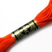 Мулине для вышивания DMC 947 Burnt Orange