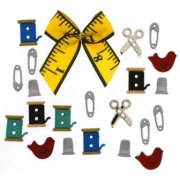 Декоративные пуговицы Швейные принадлежности Dress It Up 9557