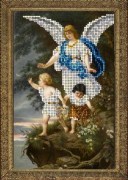 Вышивка бисером - Схема на ткани для вышивания бисером Краса і творчість 90715 Ангел хранитель