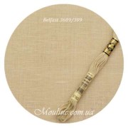 Лен Zweigart Belfast Linen 32 ct. светлый мокко 3609/309