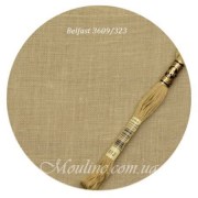 Лен для вышивания Zweigart Belfast Linen 32 ct. летний хаки 323