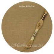 Лен Zweigart Belfast Linen 32 ct. летний хаки 326