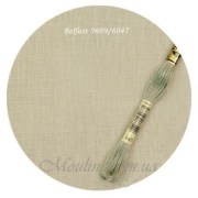 Лен для вышивания Zweigart Belfast Linen 32 ct. бледно-зеленый 6047