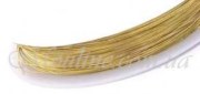 Проволока медная диаметр 0,8 мм золото