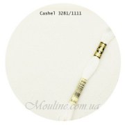 Льняные ткани для вышивки 3281/1111 Cashel 28 белый с перламутровым блеском 