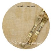 Канва Zweigart льняная 28 ct Лен Кашель / Cashel Linen мрамор мокко 3009