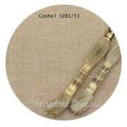 Канва Zweigart льняная 28 ct Лен Кашель / Cashel Linen натуральный 53