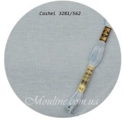 Ткань для вышивания Cashel 28 Zweigart льняная Лен Кашель голубой лед 562