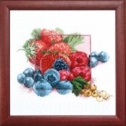 ВТ-1003 Набір для вишивання Crystal Art "Чорниця"