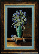 Набор для вышивки лентами Л-021 Чертополох