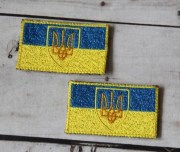 Шеврон на липучці (Нашівка) прапор України