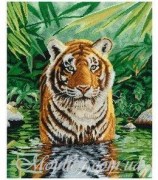 Набор для вышивания нитками DMC 1151 Тигр купить