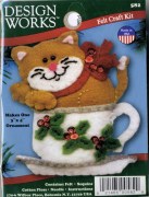 Набір для рукоділля з фетру Чайний кіт