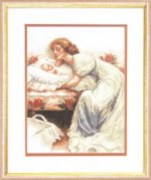 Набор для вышивания Чарівна Мить А-068 Девушка с цветами