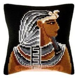 Набор для вышивания крестом Подушка Египет 9177 Orchidea