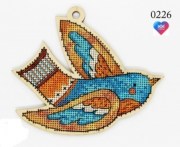 Набор для вышивки крестом Игрушка на деревянной основе от ФрузелОК 0226