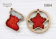 Набор для вышивки крестом Игрушка на деревянной основе от ФрузелОК 1004