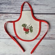 Фартух під пляшку з вишивкою