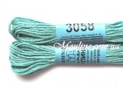 Нитки мулине Гамма 3058 для вышивания крестиком бирюза
