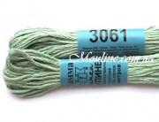 Нитки мулине Гамма 3061 для вышивания крестиком мята