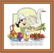 Набор для вышивания крестом Русский фаворит Дичь