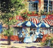 Набор для вышивания Design Works 2766 Кафе на солнце