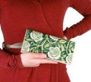 Набор для вышивания кошелька Клатч 222 Завитки роз