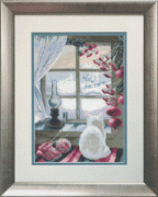 Набір для вишивання хрестиком Чарівна Мить М-482 "Кішка біля віконця"