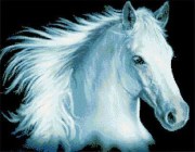 Набор для вышивания крестом Kustom Krafts White Lightning