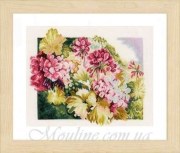 Lanarte Geraniums Набор для вышивки крестом 