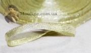 Лента люрексовая 12 мм золото