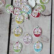 Пуговица деревянная Ребенок M011-40