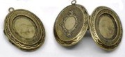 Медальон овальный под заливку или кабашон
