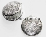 Медальон Круглый серебро