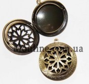 Медальон винтажный бронза