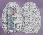 Набор для вышивания Милл Хилл Овечка JS181815