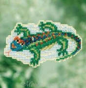 Набор для вышивания Милл Хилл MH18-1713 Ящерица