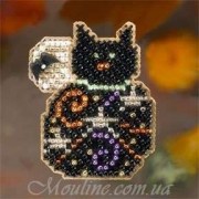 Вышивка нитками и бисером MH18-6206 Милл Хилл Магический котенок