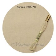 Канва равномерная Zweigart Murano Lugana 32 платина 3984/770