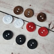 Аплікація ґудзик мікс